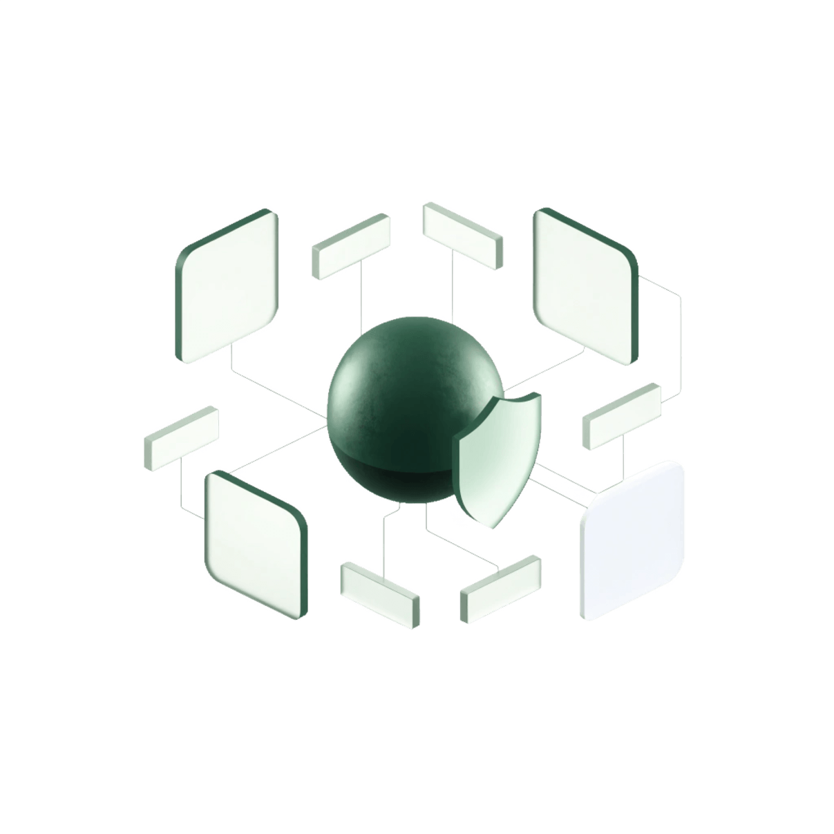 Visual 3D de base de conocimiento enterprise